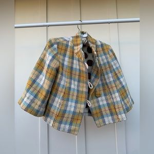 Cropped coat jacket vintage
